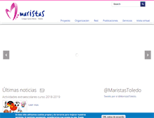 Tablet Screenshot of maristastoledo.com